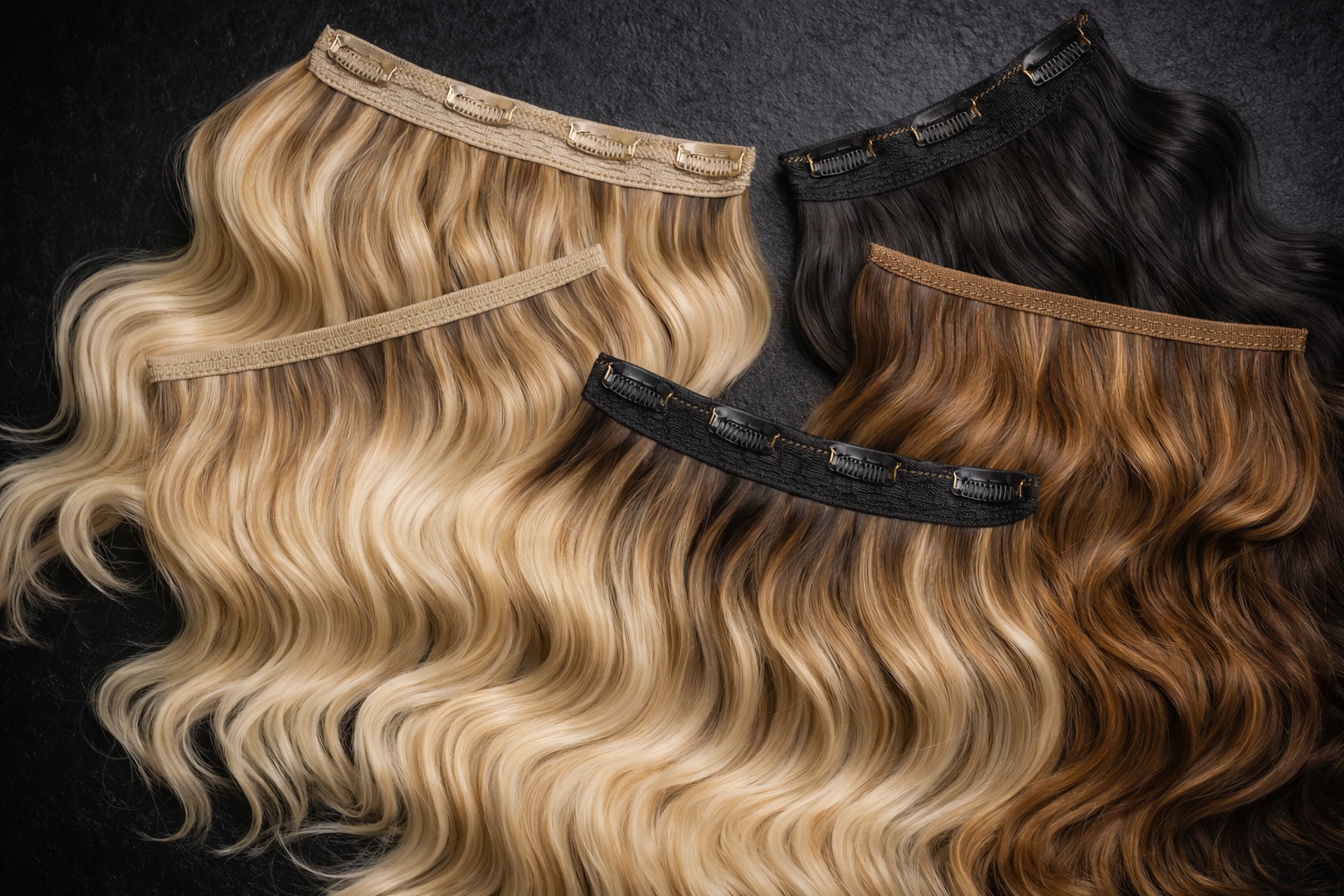 Extension clip capelli veri